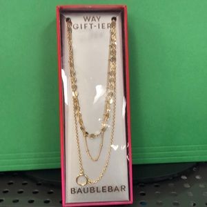 Bauble bar Adrielle layered necklace